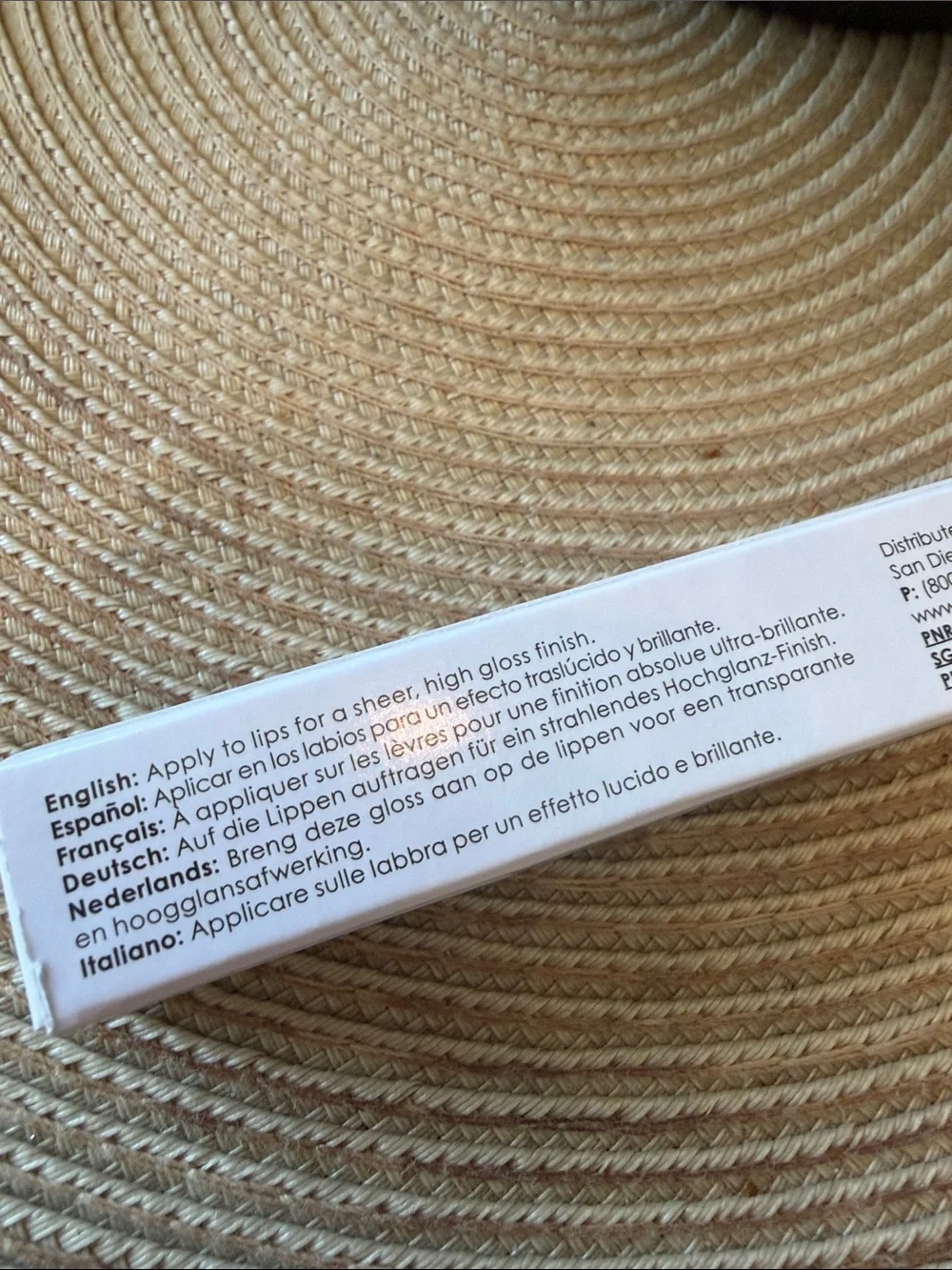 Bodyography Sheer Shimmer Lip Gloss — Champagne Sheen .3 oz.NIB